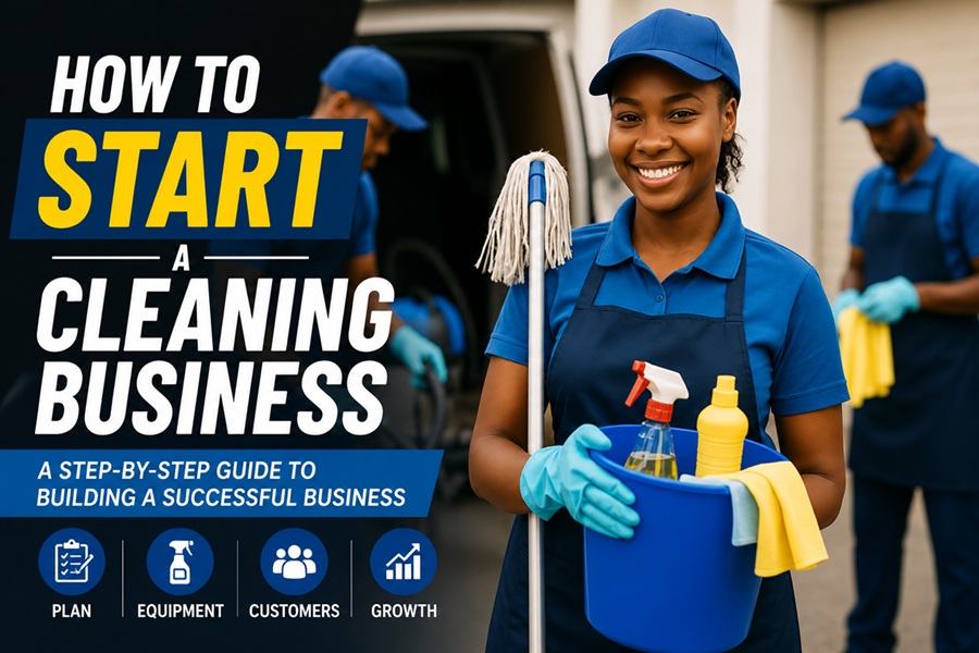 How to Start a Cleaning Business: A Step-by-Step Guide for 2026