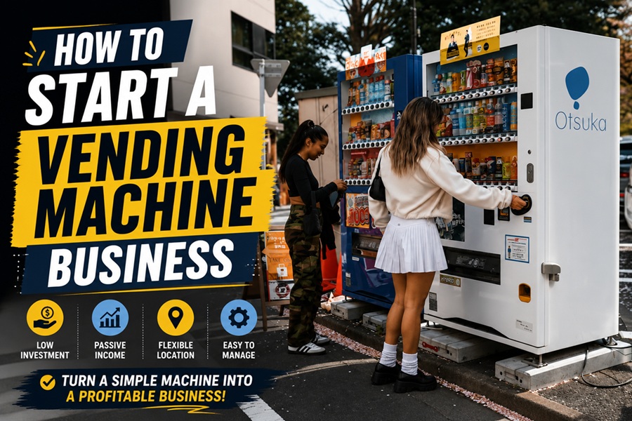 How to Start a Vending Machine Business