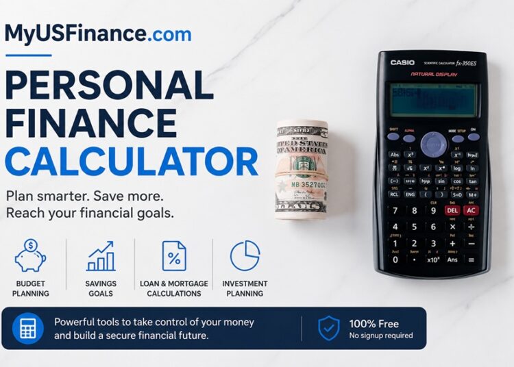 MyUSFinance.com Personal Finance Calculator