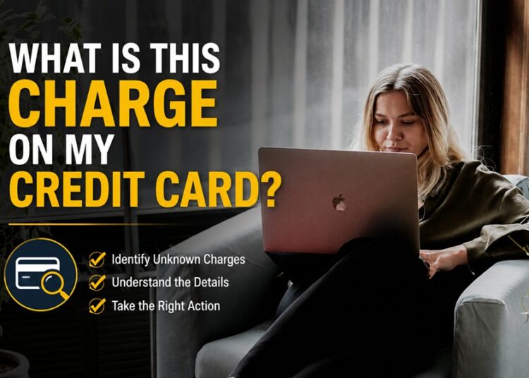 what is this charge on my credit card